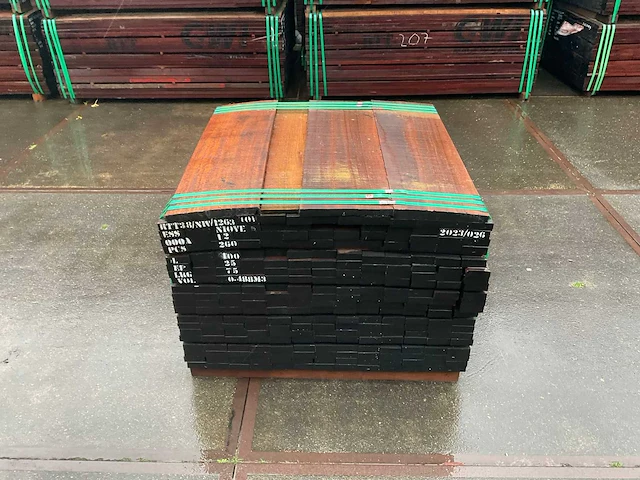 Plank fijn bezaagd 27x80 niové (260x) - afbeelding 4 van  6