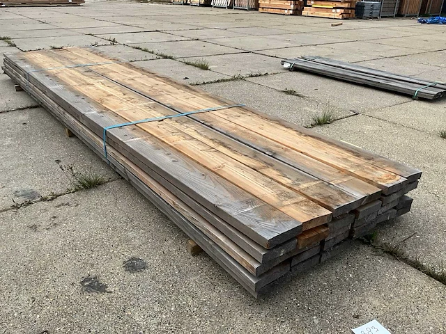 Plank fijn bezaagd douglas (30x) - afbeelding 4 van  6