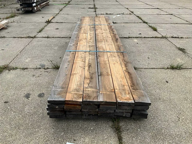 Plank fijn bezaagd douglas (30x) - afbeelding 5 van  6