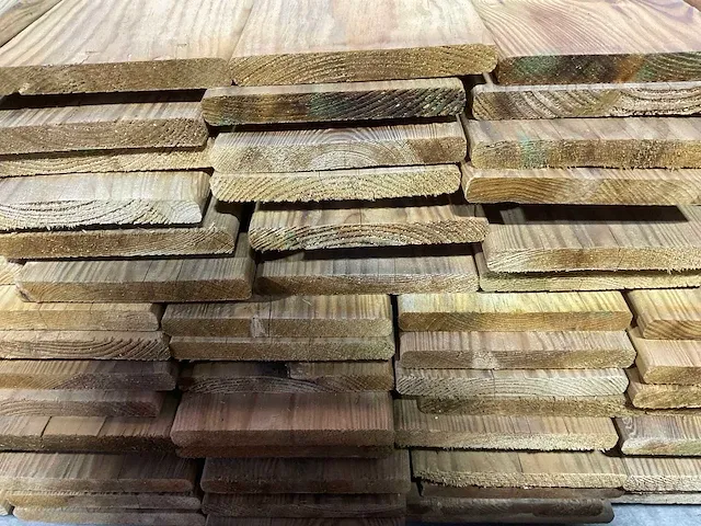 Plank geïmpregneerd 400x14x1,6 cm (50x) - afbeelding 3 van  6