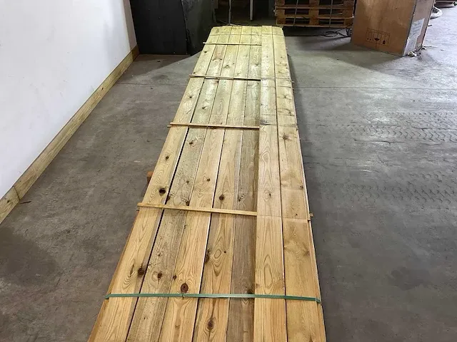 Plank geïmpregneerd 400x14x1,6 cm (50x) - afbeelding 4 van  6