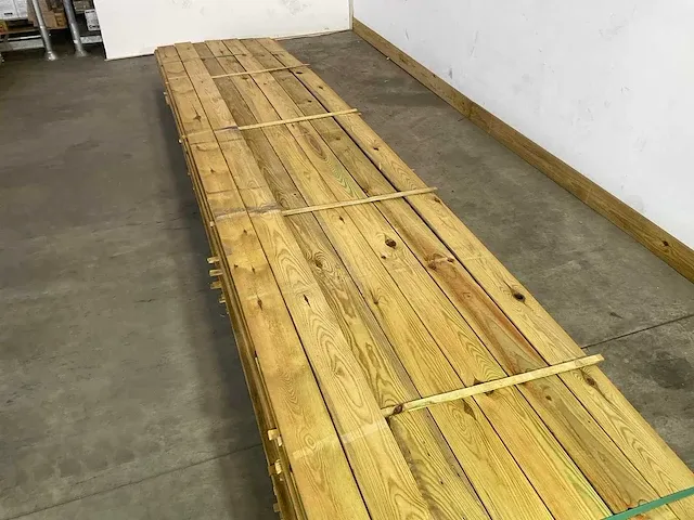 Plank geïmpregneerd 400x14x1,6 cm (50x) - afbeelding 5 van  6