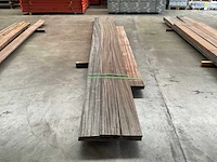 Plank geschaafd azobe (8x) - afbeelding 2 van  6