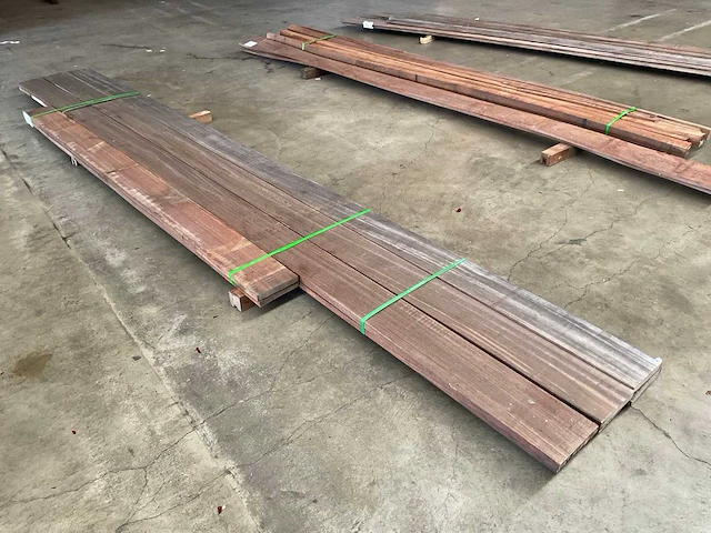 Plank geschaafd azobe (8x) - afbeelding 6 van  6