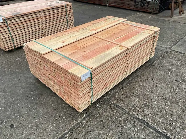 Plank geschaafd douglas (195x) - afbeelding 1 van  6