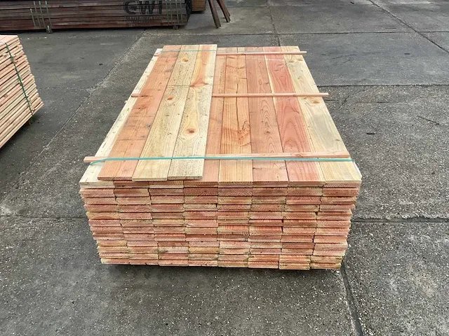 Plank geschaafd douglas (195x) - afbeelding 2 van  6