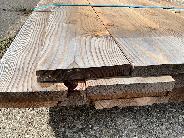 Plank geschaafd douglas (19x) - afbeelding 6 van  6