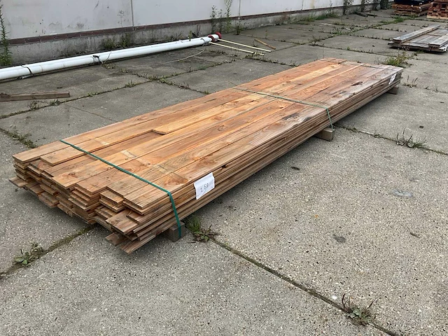 Plank geschaafd douglas (76x) - afbeelding 1 van  6