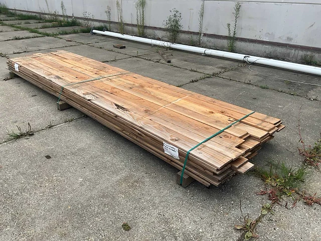 Plank geschaafd douglas (76x) - afbeelding 2 van  6
