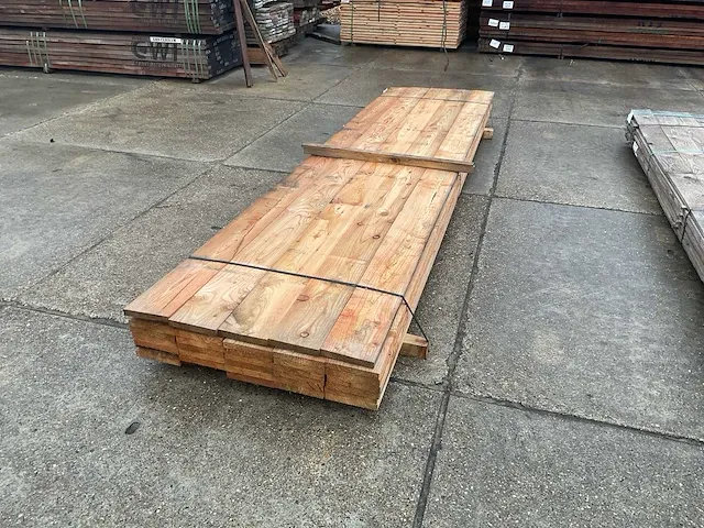 Plank geschaafd larik (35x) - afbeelding 4 van  6