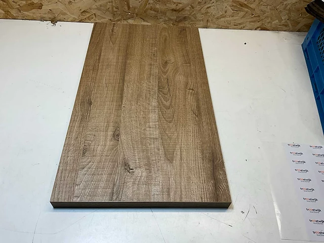 Plank met eiken motief (4x) - afbeelding 4 van  5
