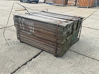 Plank ruw bezaagd azobe (175x) - afbeelding 4 van  6