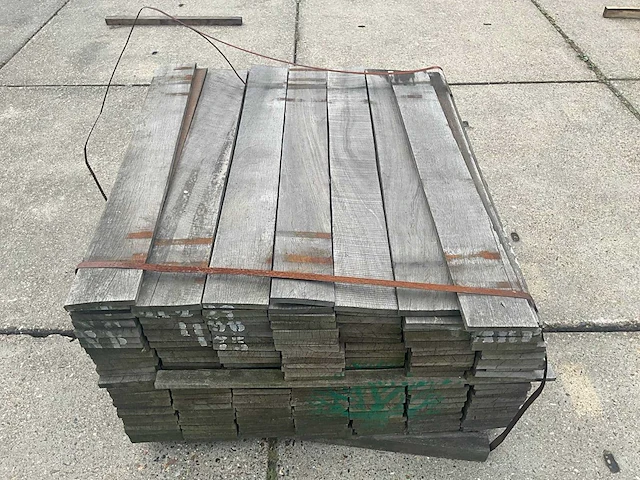 Plank ruw bezaagd azobe (175x) - afbeelding 5 van  6