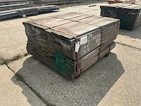 Plank ruw bezaagd azobe (175x) - afbeelding 1 van  6