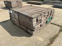 Plank ruw bezaagd azobe (175x) - afbeelding 2 van  6