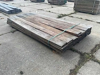 Plank ruw bezaagd azobe (56x) - afbeelding 4 van  6