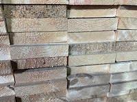 Plank vurenhout 390x12x2,8 cm (60x) - afbeelding 5 van  6