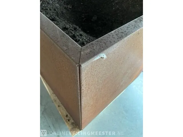 Plantenbak cortenstaal - afbeelding 5 van  5