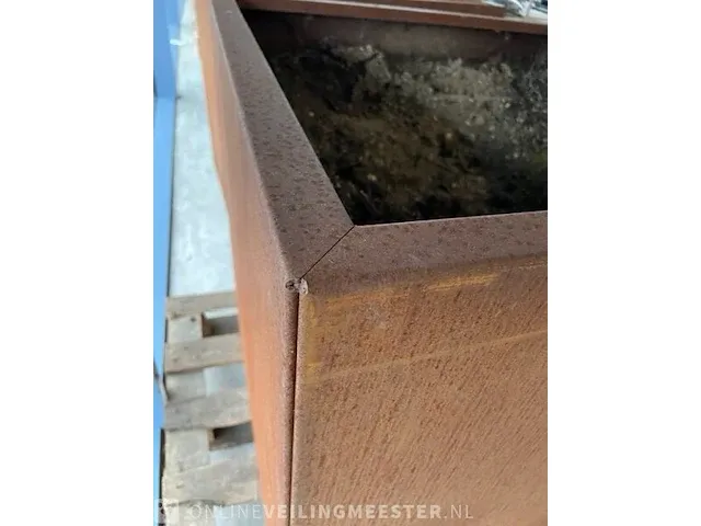 Plantenbak cortenstaal - afbeelding 4 van  4