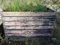 Plantenbak, verrijdbaar - 160x120x114cm - afbeelding 2 van  3