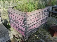 Plantenbak, verrijdbaar - 160x120x114cm - afbeelding 3 van  3