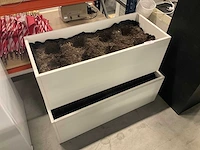 Plantenbakken en sokkel (3x) - afbeelding 3 van  3