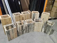 Plantenbakken in 2 maten (10x) - afbeelding 1 van  6