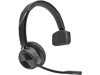 Plantronics poly savi 7310 uc monaural dect 1880-1900 mhz headset zwart - afbeelding 1 van  5