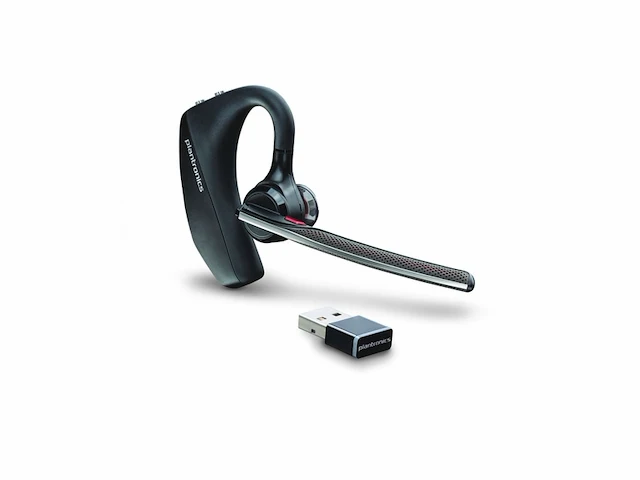 Plantronics voyager 5200 uc headset zwart - afbeelding 4 van  5
