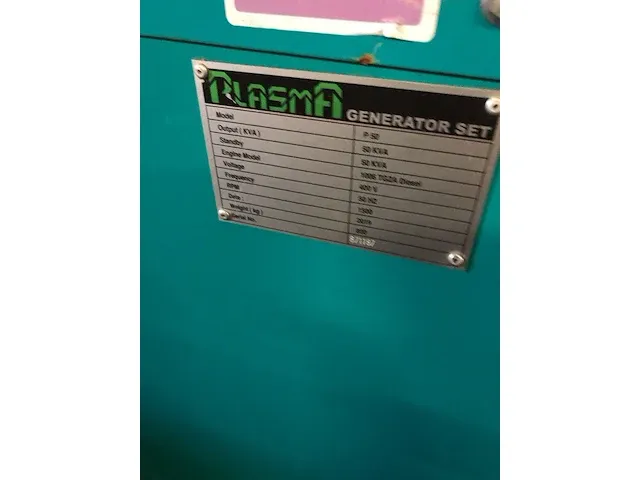 Plasma p 50 stroomgenerator - afbeelding 5 van  16