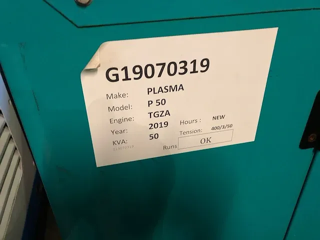 Plasma p 50 stroomgenerator - afbeelding 14 van  16