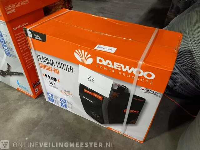 Plasmasnijder daewoo, dwcut-60, bouwjaar 2023 - afbeelding 2 van  2