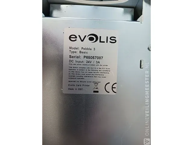 Plastic card printer evolis, pebble 3 - afbeelding 6 van  7