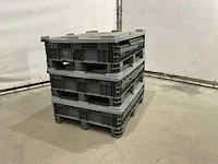 Plastic vouwkrat (3x) - afbeelding 2 van  5