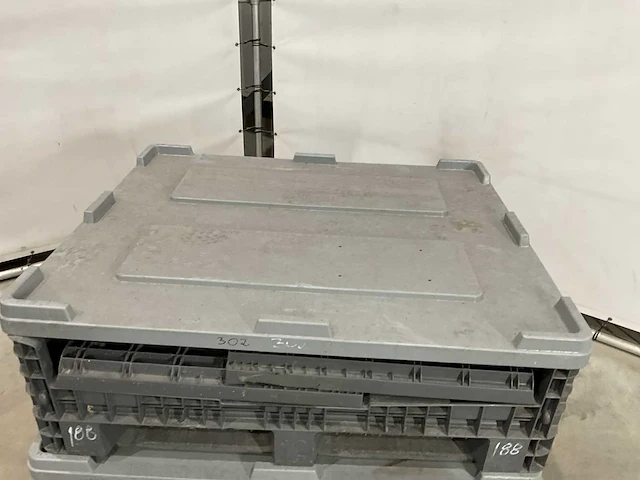 Plastic vouwkrat (3x) - afbeelding 4 van  5