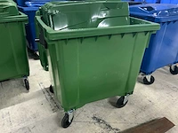 Plasticgogic afvalcontainer 1100l - afbeelding 1 van  4