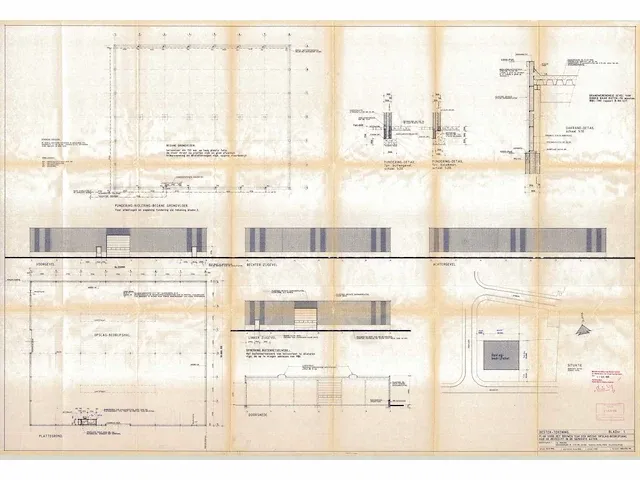 Plat dak staalconstructie 30x67 mtr (2010m2) - afbeelding 34 van  94