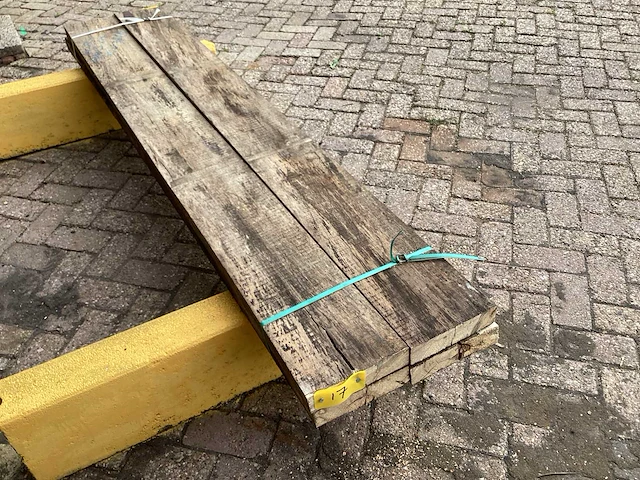 Plataan - 2019 gezaagd 100 x 420 x 2140 mm - schaaldeel (4x) - afbeelding 5 van  6