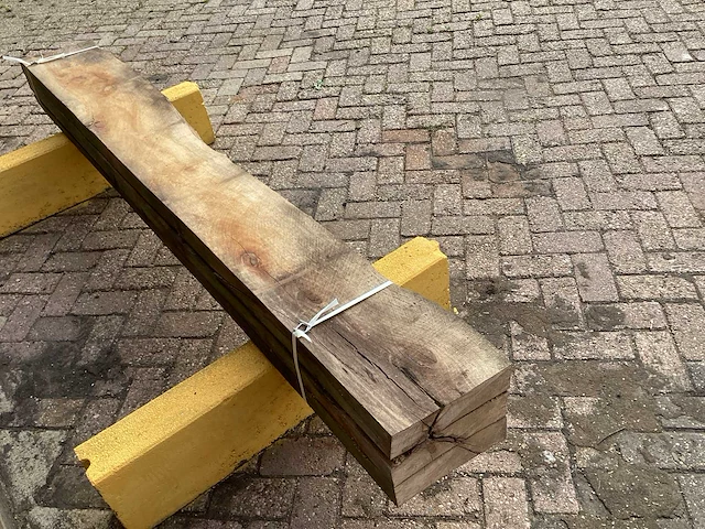 Plataan - 2019 gezaagd 190 x 330 x 2380 mm - schaaldeel (3x) - afbeelding 5 van  6