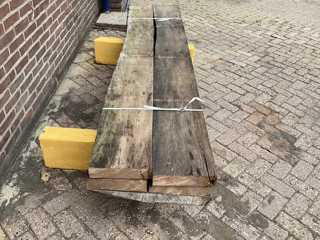 Plataan - 2019 gezaagd 200 x 570 x 2560 mm - schaaldeel (5x) - afbeelding 4 van  6