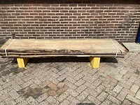 Plataan - 2019 gezaagd 200 x 580 x 2360 mm - schaaldeel (3x) - afbeelding 2 van  6