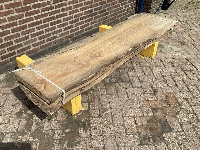 Plataan - 2019 gezaagd 200 x 580 x 2360 mm - schaaldeel (3x) - afbeelding 3 van  6