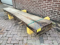 Plataan - 2019 gezaagd 210 x 560 x 2450 mm - schaaldeel (3x) - afbeelding 1 van  6