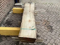 Plataan - 2019 gezaagd 210 x 560 x 2450 mm - schaaldeel (3x) - afbeelding 4 van  6