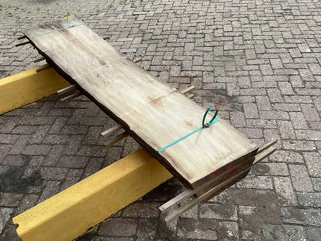 Plataan - 2019 gezaagd 210 x 560 x 2450 mm - schaaldeel (3x) - afbeelding 5 van  6