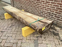 Plataan - 2019 gezaagd 220 x 570 x 2460 mm - schaaldeel (4x) - afbeelding 1 van  6
