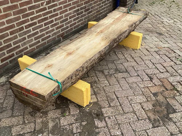 Plataan - 2019 gezaagd 220 x 570 x 2460 mm - schaaldeel (4x) - afbeelding 3 van  6