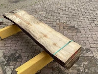 Plataan - 2019 gezaagd 220 x 570 x 2460 mm - schaaldeel (4x) - afbeelding 5 van  6