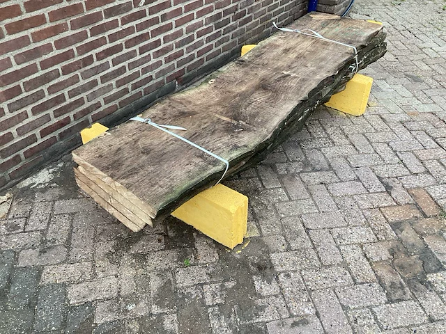 Plataan - 2019 gezaagd 230 x 560 x 2300 mm - schaaldeel (4x) - afbeelding 3 van  6
