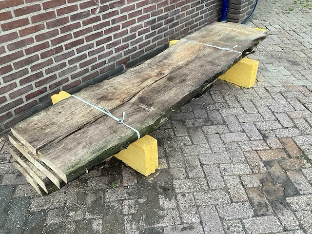 Plataan - 2019 gezaagd 230 x 590 x 2320 mm - schaaldeel (4x) - afbeelding 3 van  6